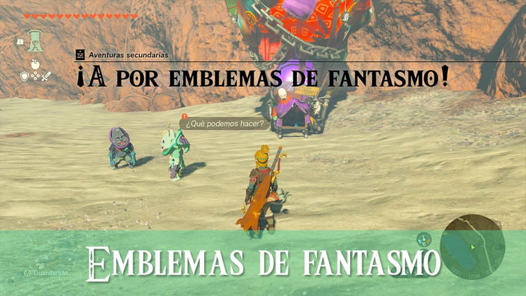 Qué son los emblemas de fantasmo y cómo usarlos en Zelda: Tears of the Kingdom