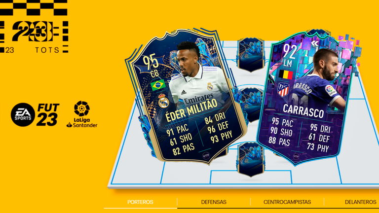 Filtrados los primeros TOTS de LaLiga Santander