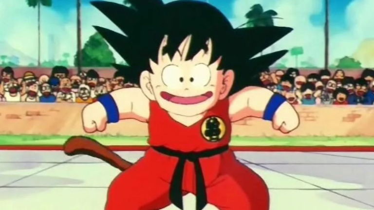 Goku se conoció a sí mismo en su forma niño en Dragon Ball y no lo sabías