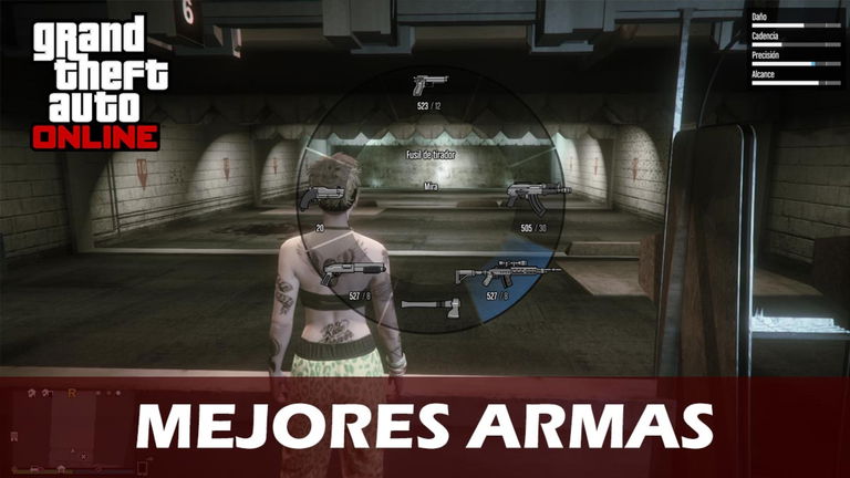 Listado de las mejores armas de GTA Online en 2023