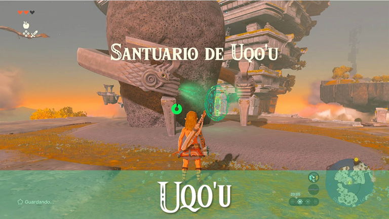 Cómo resolver el Santuario de Uqo'u en Zelda: Tears of the Kingdom