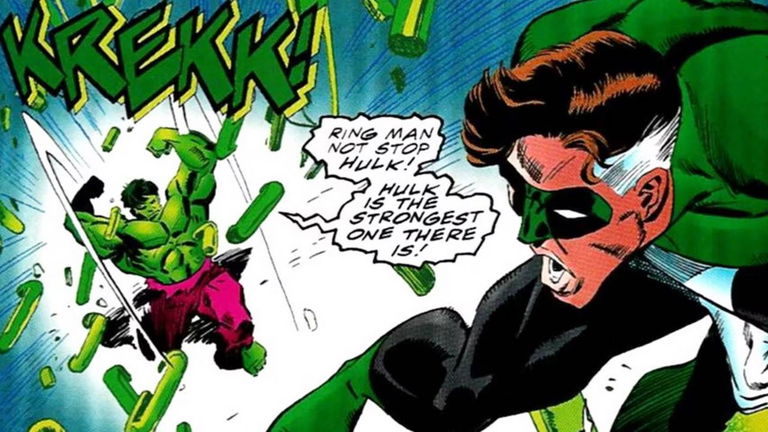 Linterna Verde podría derrotar a Hulk en una batalla de DC vs Marvel