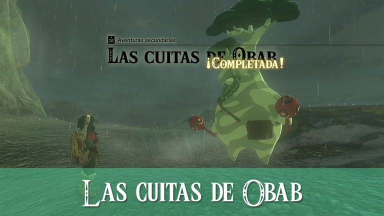 Completar Las cuitas de Obab en Zelda: Tears of the Kingdom