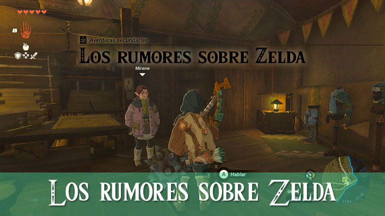 Completar "Los rumores sobre Zelda" en Zelda: Tears of the Kingdom