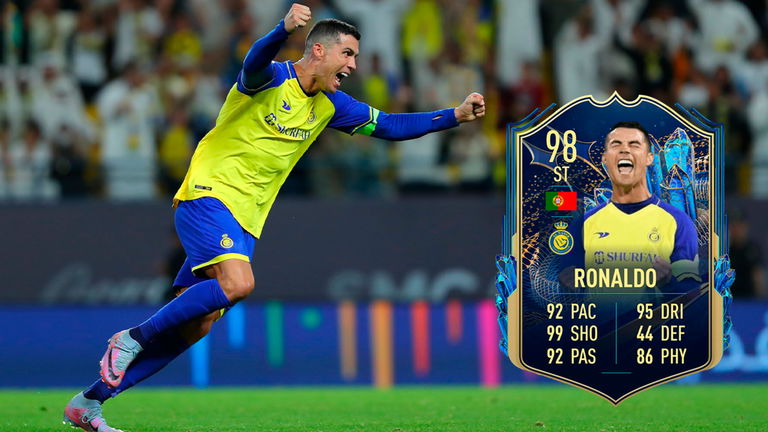Cristiano Ronaldo tendrá carta TOTS en FIFA 23 Ultimate Team