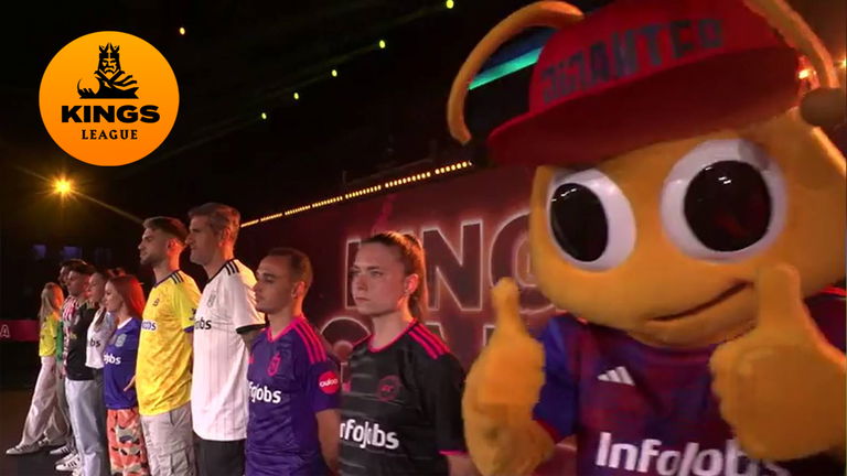 Las nuevas camisetas de todos los clubes de la Kings League