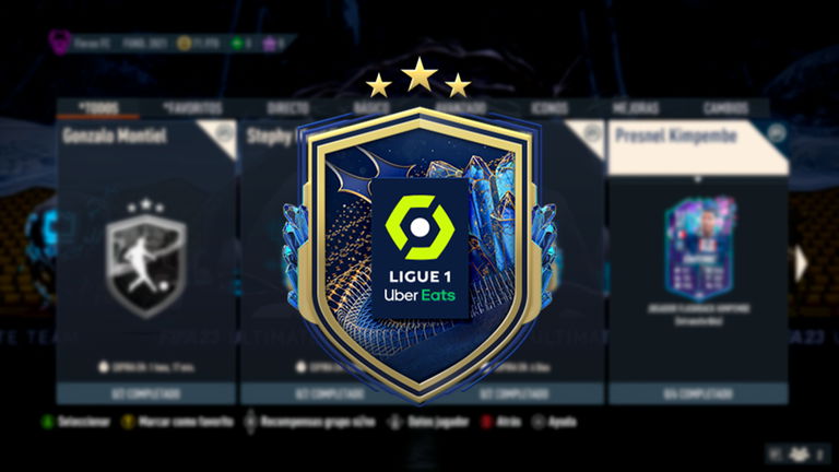 Ya disponible la mejora del TOTS de la Ligue 1