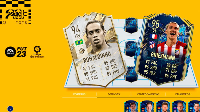 Filtrados nuevos SBCs de iconos y más TOTS de LaLiga Santander
