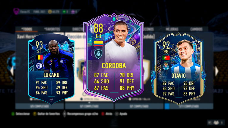 Filtrados 10 nuevos jugadores de SBC y objetivos