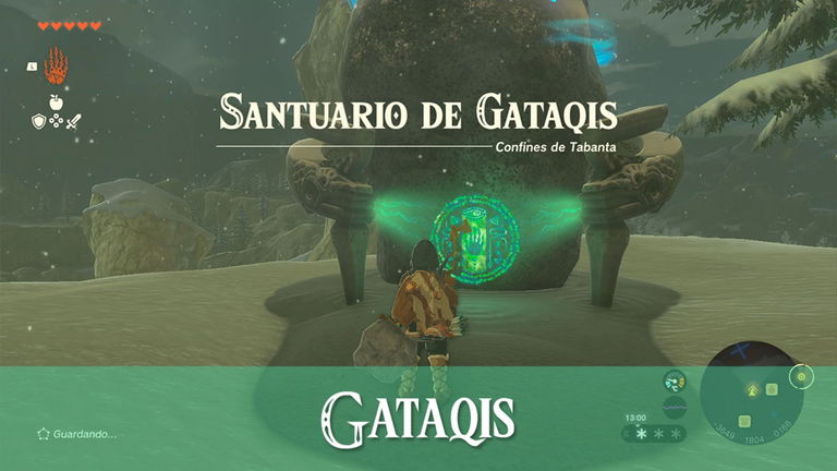Cómo resolver el santuario de Gataqis en Zelda: Tears of the Kingdom