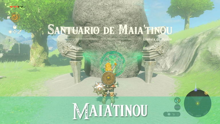 Cómo resolver el santuario de Maia'tinou en Zelda: Tears of the Kingdom