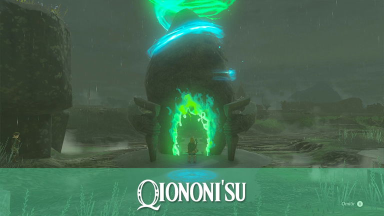 Cómo resolver el santuario de Qiononi'su en Zelda: Tears of the Kingdom