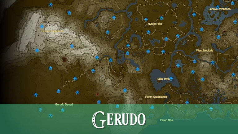 Todos los santuarios de Gerudo en Zelda: Tears of the Kingdom