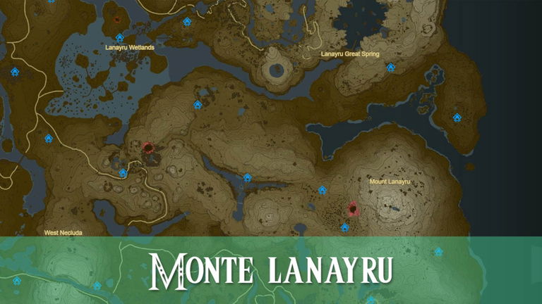 Todos los santuarios del Monte Lanayru en Zelda: Tears of the Kingdom