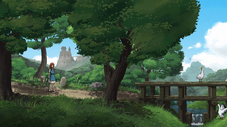 Este juego al estilo Studio Ghibli se hace viral por su animación tradicional bordada a máquina