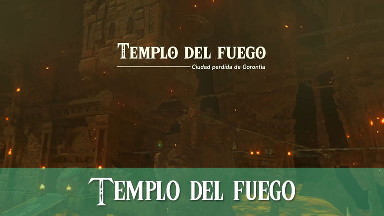 Guía del Templo del Fuego en Zelda: Tears of the Kingdom