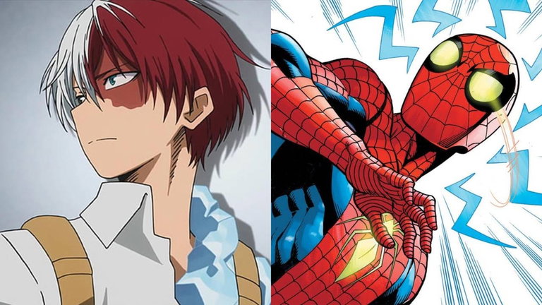 Todoroki de My Hero Academia se convierte en Spider-Man en este cosplay