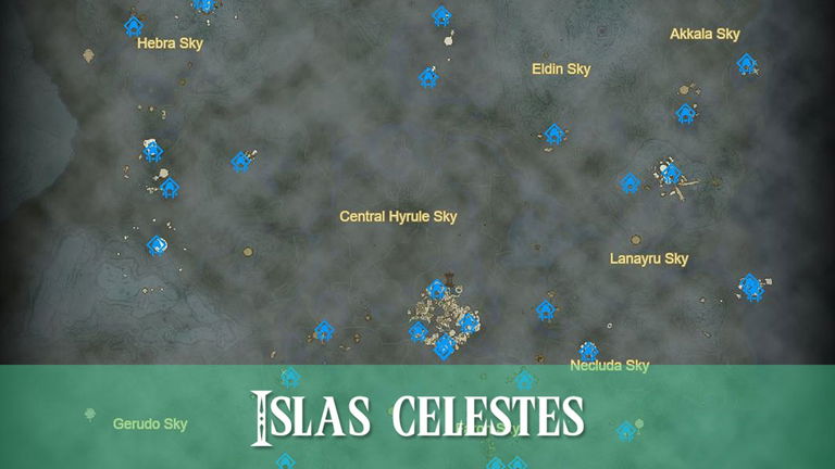 Todos los santuarios del Cielo en Zelda: Tears of the Kingdom