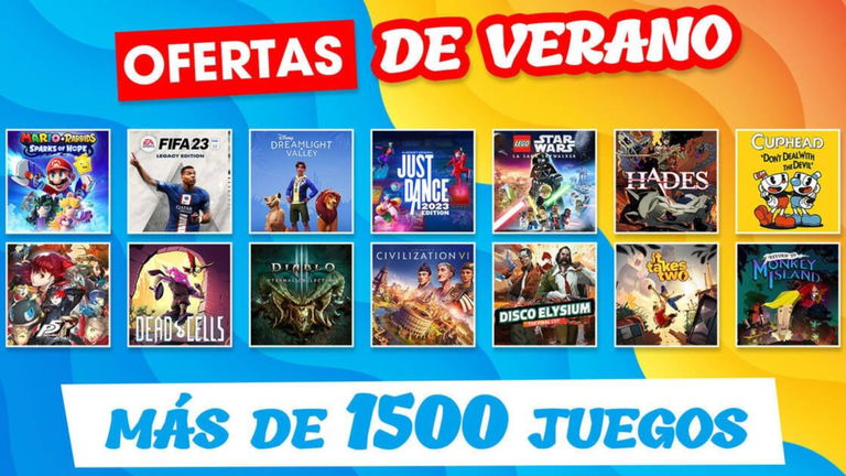 Más de 1500 juegos de Nintendo Switch son rebajados en la ofertas de verano de la eShop