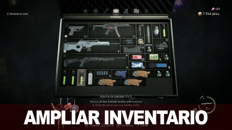 Cómo ampliar el inventario máximo en Resident Evil 4 Remake