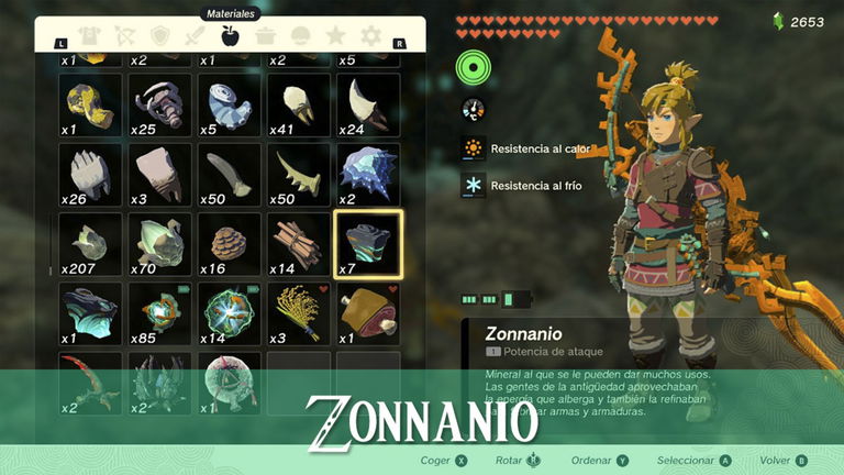 Cómo encontrar más Zonnanio en Zelda: Tears of the Kingdom