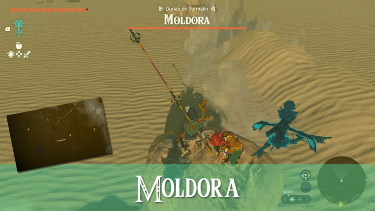 Todos los moldora en Zelda: Tears of the Kingdom y cómo derrotarlos