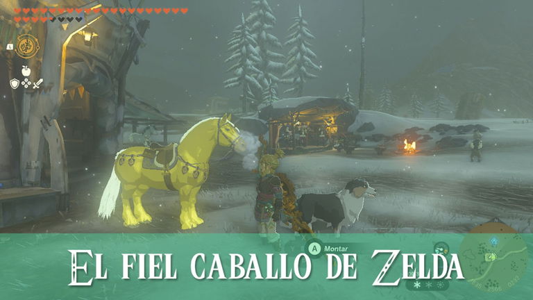 Completar "El fiel caballo dorado de Zelda" en Zelda: Tears of the Kingdom