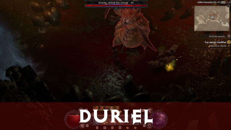 Cómo derrotar a Duriel fácilmente en Diablo 4