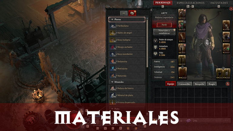 Todos los materiales de Diablo 4 y cómo conseguirlos