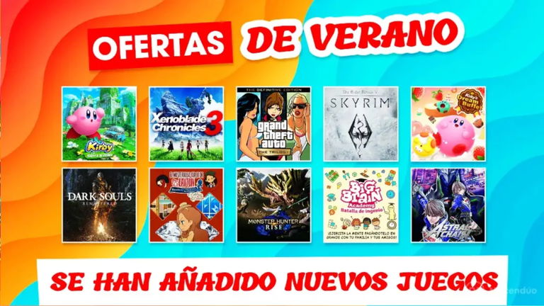 Nuevos juegos de Nintendo Switch reciben descuentos en la ofertas de verano de la eShop