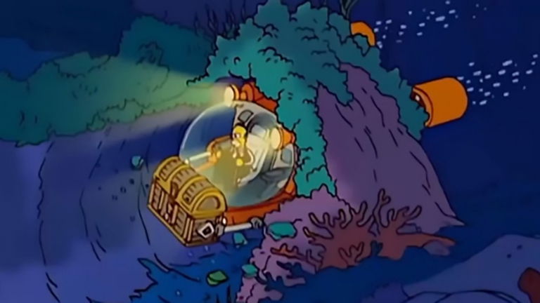 Los Simpson también predijeron la tragedia del submarino Titán en su búsqueda del Titanic