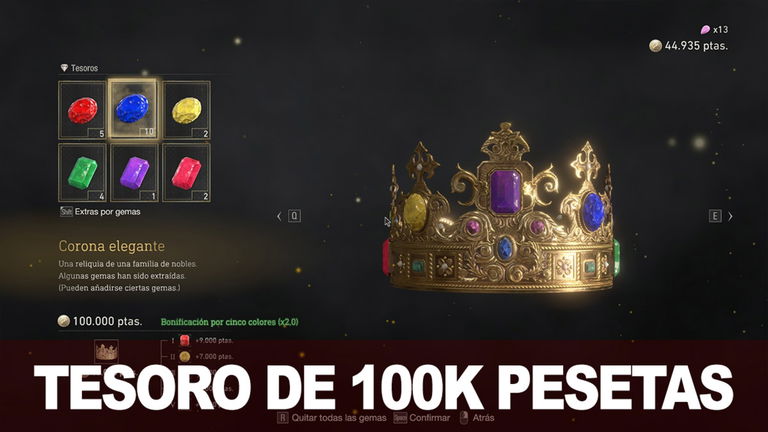 Cómo conseguir el tesoro de cien mil pesetas en Resident Evil 4 Remake