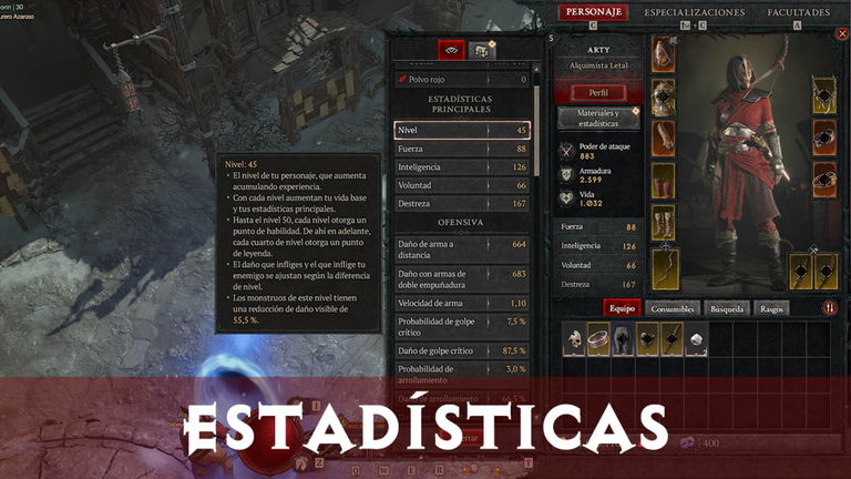 Explicación de todas las estadísticas y atributos en Diablo 4