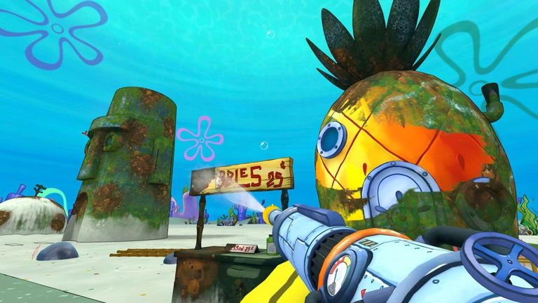 PowerWash Simulator tiene un DLC de Bob Esponja que te va a encantar