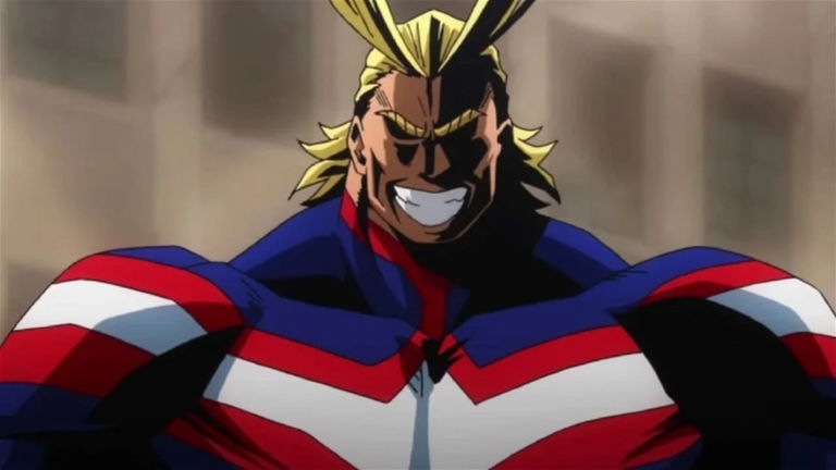 My Hero Academia lleva a All Might de regreso a America con un arte especial