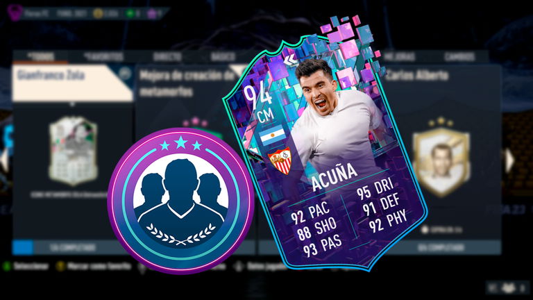 Acuña Flashback ya está disponible en FIFA 23 Ultimate Team: cómo completarlo