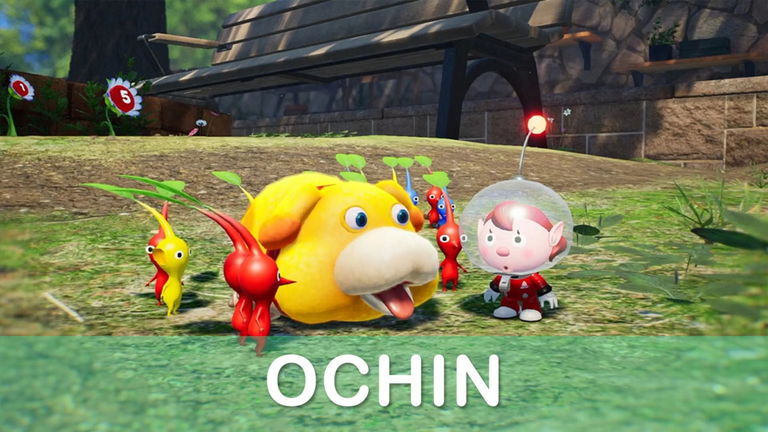 Todas las habilidades y entrenamiento de Ochin en Pikmin 4