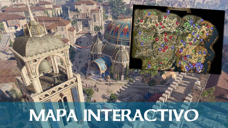 Mapa interactivo de Baldur's Gate 3: cofres, jefes y secretos