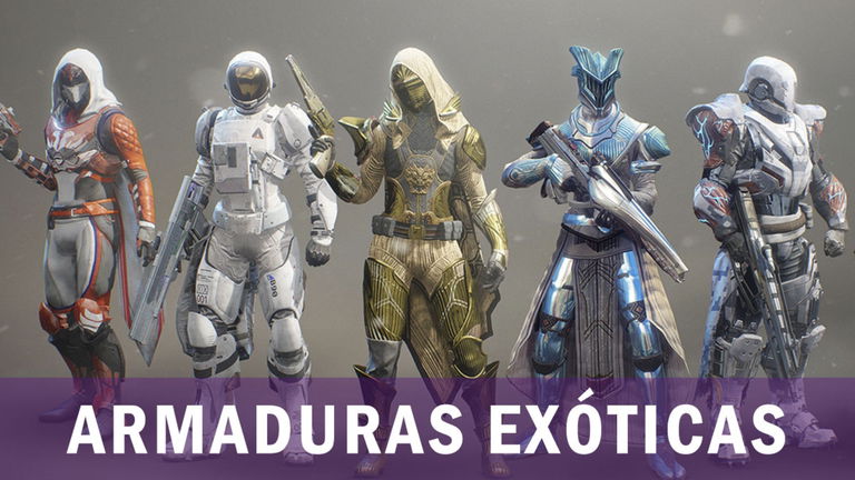 Todas las armaduras exóticas de Destiny 2 y cómo conseguirlos