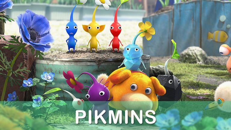 Todos los tipos de Pikmins y sus diferencias en Pikmin 4