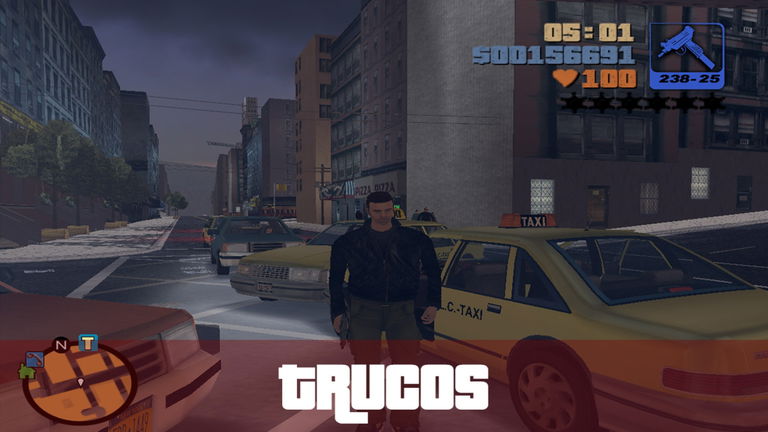 Todos los trucos y códigos para GTA 3 en PC, PS4, PS5 y Xbox