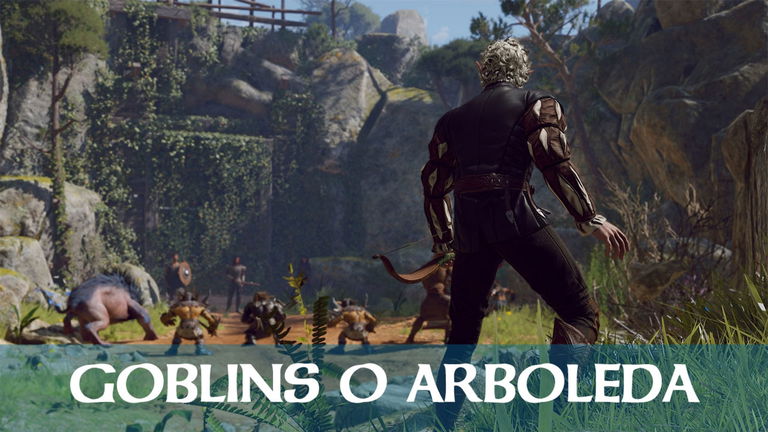 Ayudar a la arboleda de druidas o goblins en Baldur's Gate 3