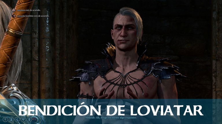 Aceptar o no la bendición de Loviatar en Baldur's Gate 3