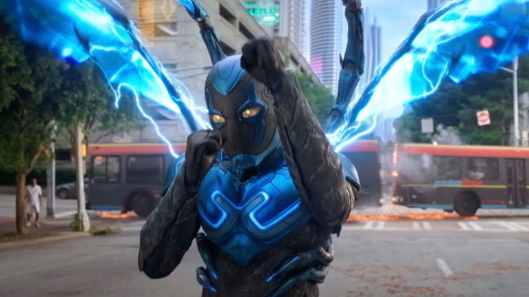 A pesar de las buenas críticas, Blue Beetle no tiene el comienzo que se esperaba