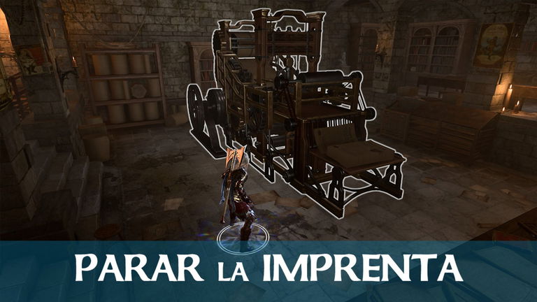 Cómo encontrar y parar la imprenta en Baldur's Gate 3