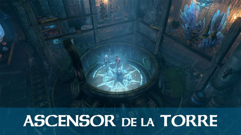 Cómo hacer funcionar el ascensor de la torre encantada del Underdark en Baldur's Gate 3