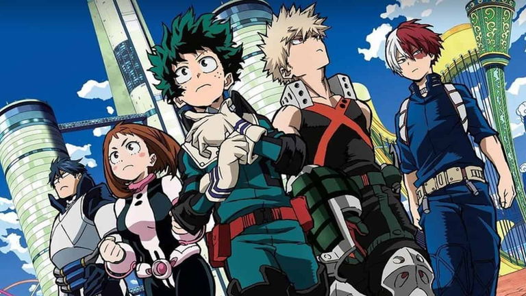 Qué altura tienen los personajes de Boku no Hero Academia