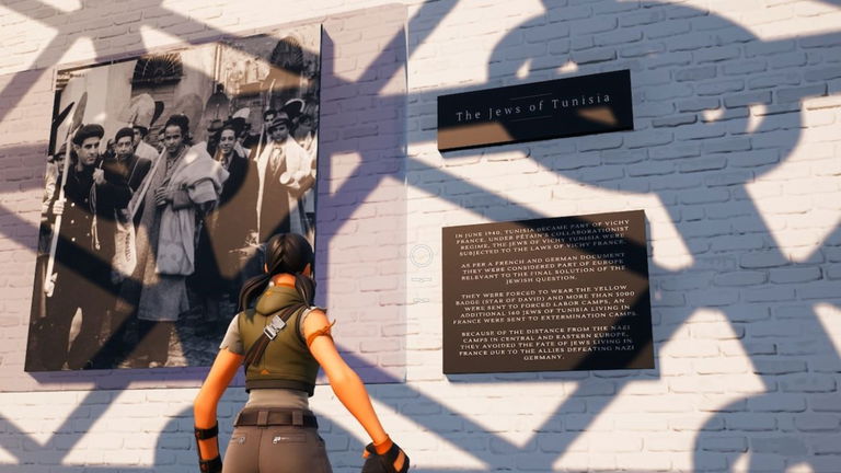 Crean en Fortnite un enorme museo del Holocausto