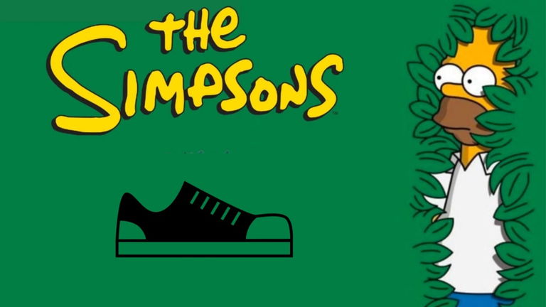 Adidas convierte sus zapatillas en un meme de Los Simpson
