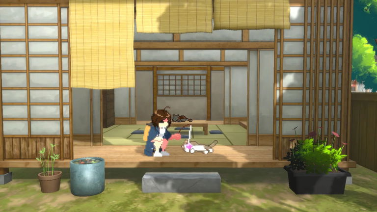 Esta aventura gráfica es una fantasía para los fans de Japón y los gatos